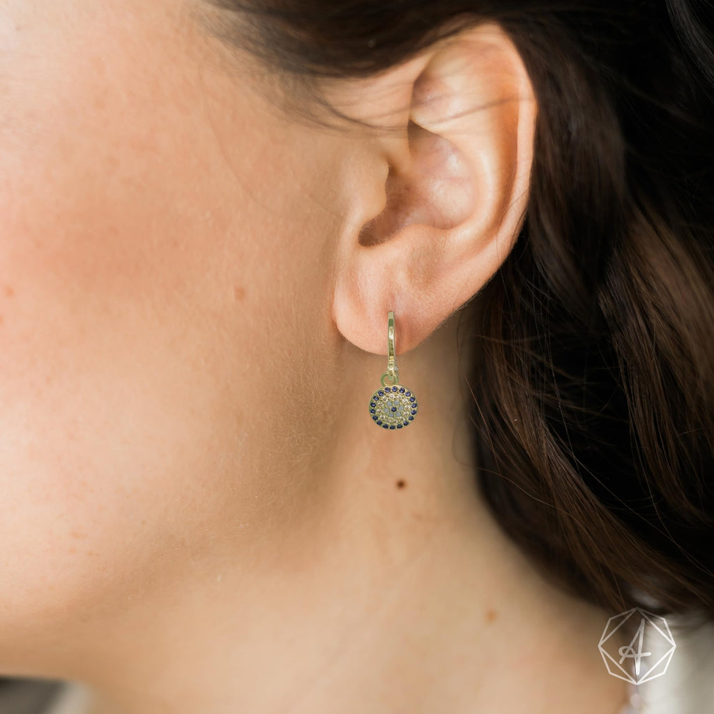 Arracadas Ojo Turco Aleah Jewelry vista 5