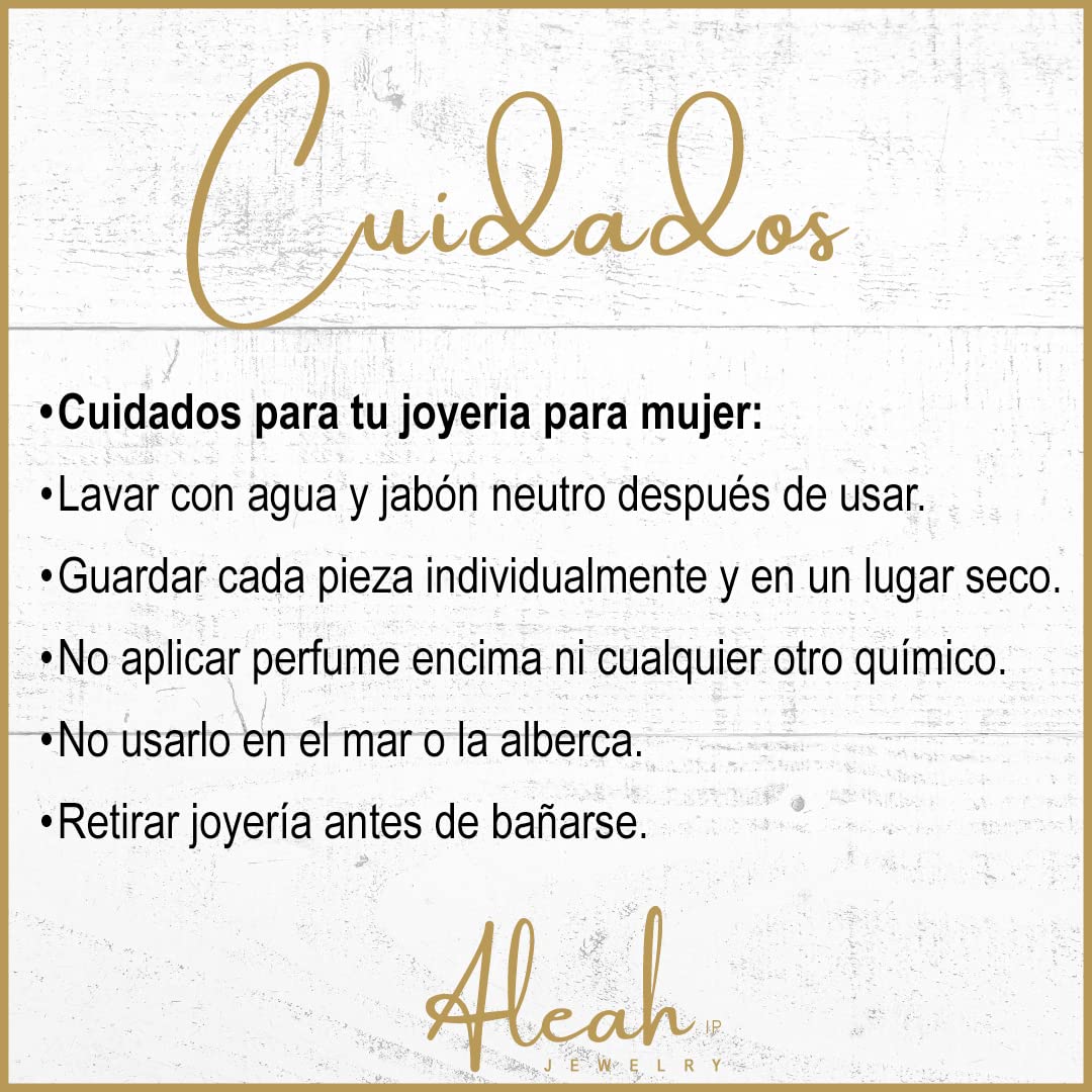 Arracadas Pastel con Zirconias Aleah Jewelry vista 7