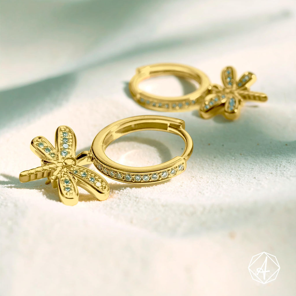 Arracadas Libélula Aleah Jewelry vista 7