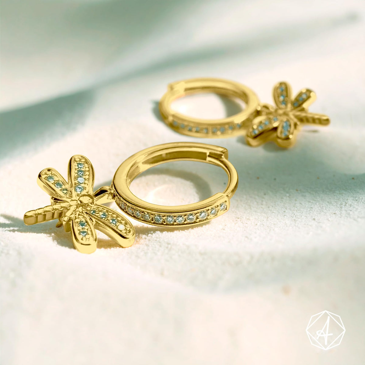 Arracadas Libélula Aleah Jewelry vista 7