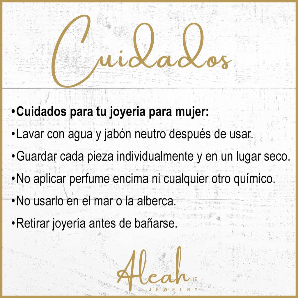 Arracadas Color Esmeralda con Zirconias Aleah Jewelry vista 7