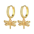 Arracadas Libélula Aleah Jewelry