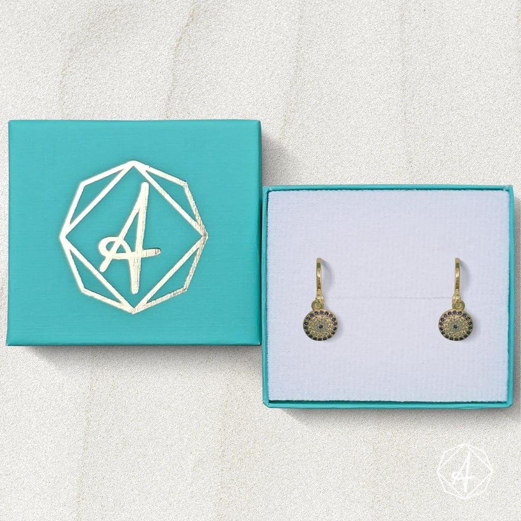 Arracadas Ojo Turco Aleah Jewelry vista 3